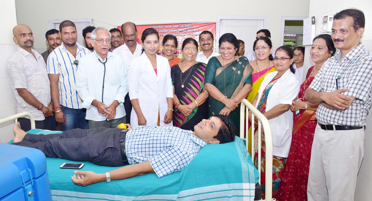 ಒಡಿಯೂರು ಗುರುಸೇವಾ ಬಳಗದಿಂದ ರಕ್ತದಾನ